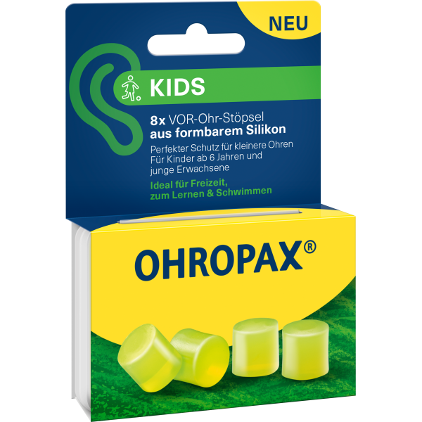 OHROPAX MINI SILICON KIDS ČEPOVI ZA UŠI a8